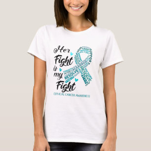 T-shirt Sensibilisation au cancer du col de l'utérus Son