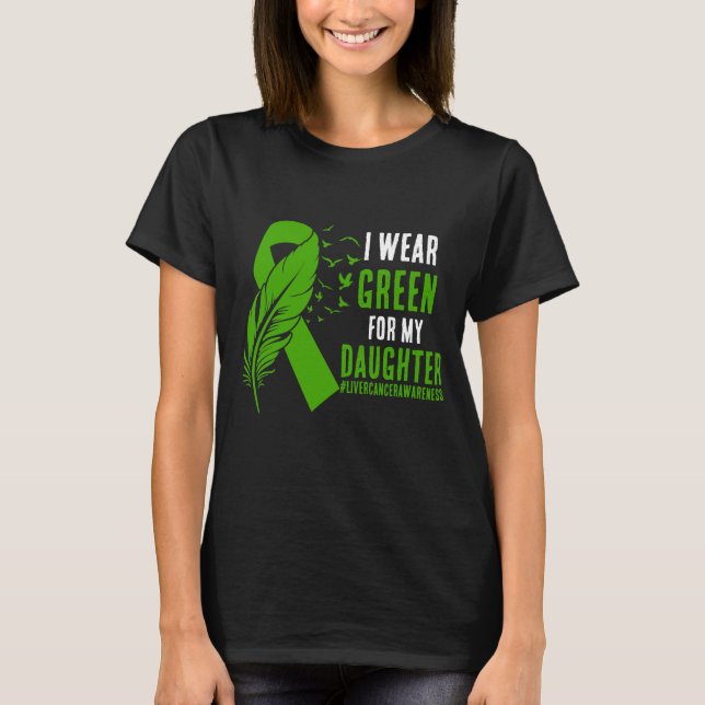 T-shirt Sensibilisation au cancer du foie (Devant)