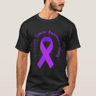 T-shirt Sensibilisation au cancer du pancréas, combat, sou