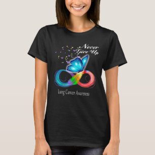 T-shirt Sensibilisation au cancer du poumon papillon