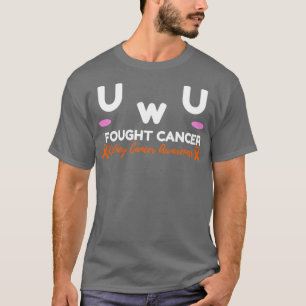 T-shirt Sensibilisation au cancer du rein J'ai combattu le