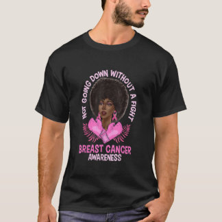 T-shirt Sensibilisation au cancer du sein Afro-afro-améric