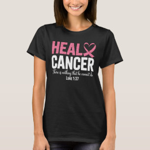 T-shirt Sensibilisation au cancer du sein chrétien
