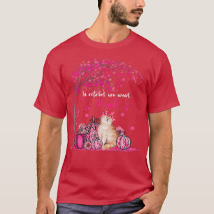 T-shirt Sensibilisation Au Cancer Du Sein En Octobre Nous