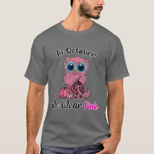 T-shirt Sensibilisation Au Cancer Du Sein En Octobre Nous 