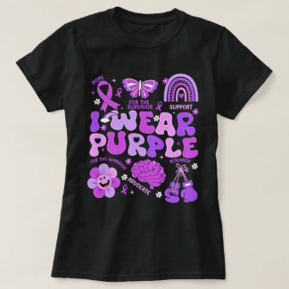 T-shirt Sensibilisation au cancer du sein Je porte du viol
