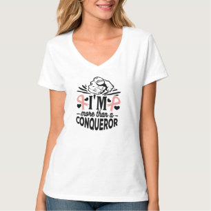 T-SHIRT SENSIBILISATION AU CANCER DU SEIN - JE SUIS PLUS Q
