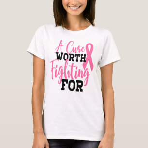T-shirt Sensibilisation au cancer du sein Lutte contre le 