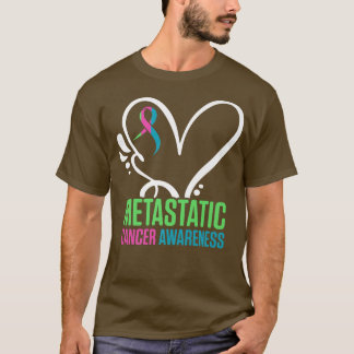T-shirt Sensibilisation au cancer du sein métastatique Ave