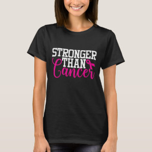 T-shirt Sensibilisation au cancer du sein  Plus fort que l