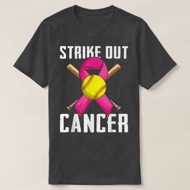 T-shirt Sensibilisation au cancer du sein Ruban rose Sof (Design devant)