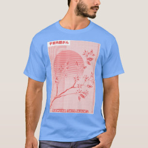 T-shirt Sensibilisation au cancer endométrique Sakura Ceri