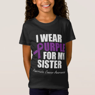 T-Shirt Sensibilisation au cancer pancréatique Je porte le