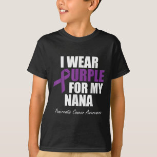 T-shirt Sensibilisation au cancer pancréatique Je porte le