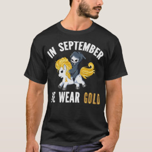 T-SHIRT SENSIBILISATION AU CANCER POUR ENFANTS UNICORN DU 