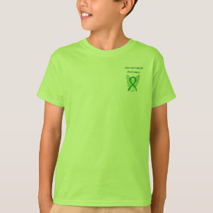 T-shirt Sensibilisation au cancer surrénal Cote d'ange au