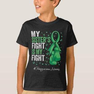 T-shirt Sensibilisation au cholangiocarcinome de la Soeur