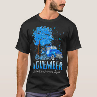 T-shirt Sensibilisation au diabète Femmes Enfants Je Porte