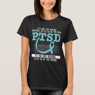 T-shirt Sensibilisation au SSPT TDPT - Ruban Turquoise du 