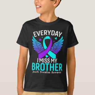 T-shirt Sensibilisation au suicide Frère-chemise Préventio