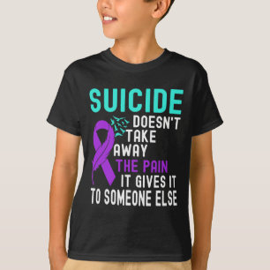 T-shirt Sensibilisation au suicide Prévention du suicide