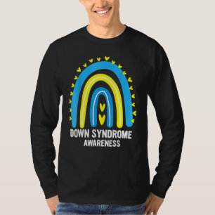 T-shirt Sensibilisation au syndrome de Down Arc en ciel T2