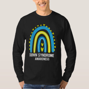 T-shirt Sensibilisation au syndrome de Down Arc-en-ciel T2