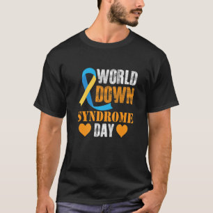 T-shirt Sensibilisation au syndrome de Down Journée mondia