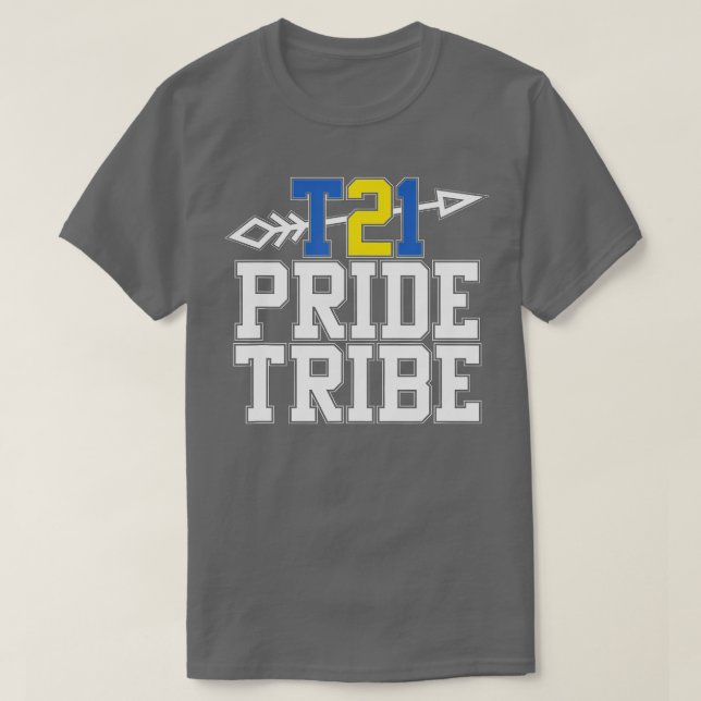 T-shirt Sensibilisation au syndrome de Down s 21 Jours Fem (Design devant)