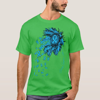 T-shirt Sensibilisation au syndrome de la croupe Fleur de