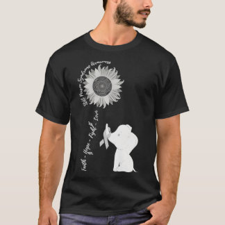 T-shirt Sensibilisation au syndrome de personne sévère Mal