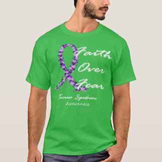 T-shirt Sensibilisation au syndrome de Turner à la peur da