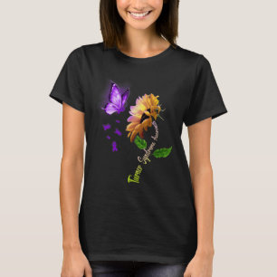 T-shirt Sensibilisation au syndrome du tournesol papillon