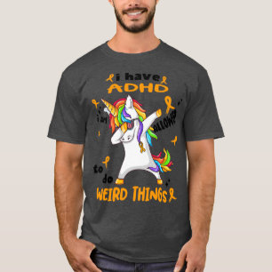 T-shirt Sensibilisation au TDAH amusant J'ai ADHD ix27m au