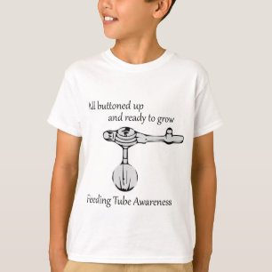 T-shirt Sensibilisation au tube d'alimentation