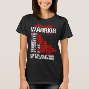T-shirt Sensibilisation aux accidents vasculaires cérébr