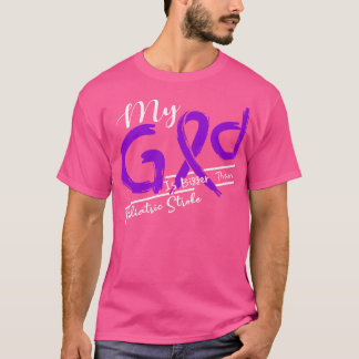 T-shirt Sensibilisation aux AVC chez les enfants Mon Dieu