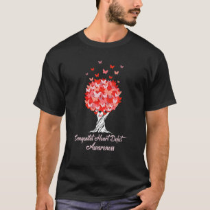 T-shirt Sensibilisation aux déficiences cardiaques congéni