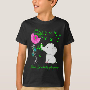T-shirt Sensibilisation aux déficiences cérébrales des élé