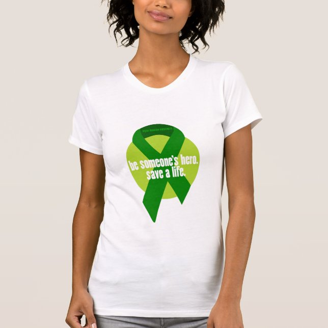T-shirt Sensibilisation aux dons d'organes (Devant)