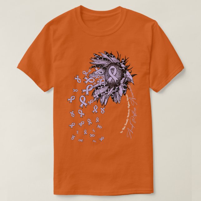 T-shirt Sensibilisation aux flux acides tournesol personne (Design devant)