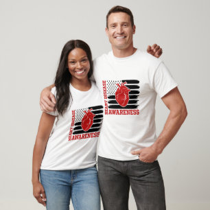 T-shirt Sensibilisation aux maladies cardiaques
