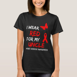 T-shirt Sensibilisation aux maladies cardiaques Je porte l