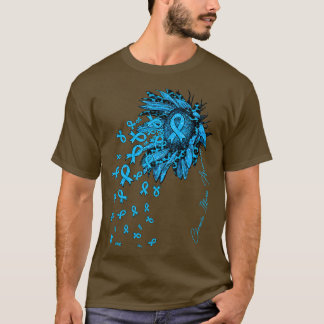 T-shirt Sensibilisation aux maladies chroniques Fleurs rub