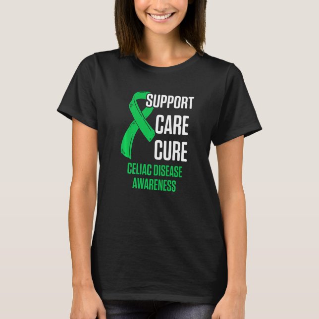 T-shirt Sensibilisation aux maladies coeliaques Survivant  (Devant)
