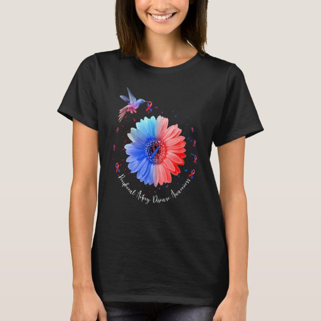 T-shirt Sensibilisation aux maladies de l'arc périphérique (Devant)