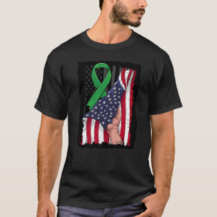 T-shirt Sensibilisation aux maladies du rein Drapeau améri