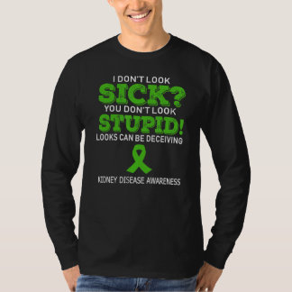 T-shirt Sensibilisation aux maladies du rein Je n'ai pas l