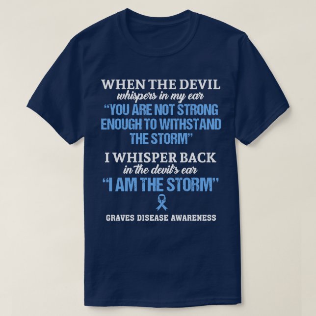 T-shirt Sensibilisation Aux Maladies Graves Je Suis La Tem (Design devant)