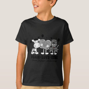 T-shirt Sensibilisation aux maladies rares Zèbre mignon, c